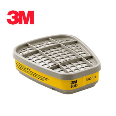 CARTUCHO 3M 6003 CONTRA VAPORES ORGANICOS Y GASES ÁCIDOS
