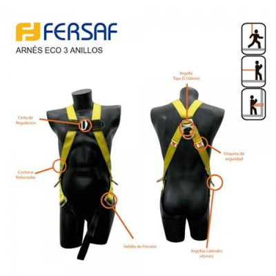 ARNÉS FERSAF ECO 3 ANILLOS