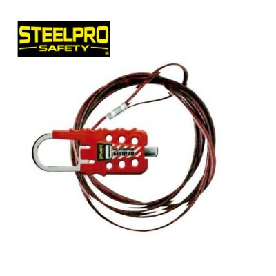 Bloqueo Ajustable con Cable de 2 Mtrs. – Steelpro