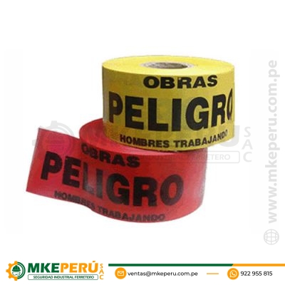 CINTA DE SEGURIDAD PELIGRO