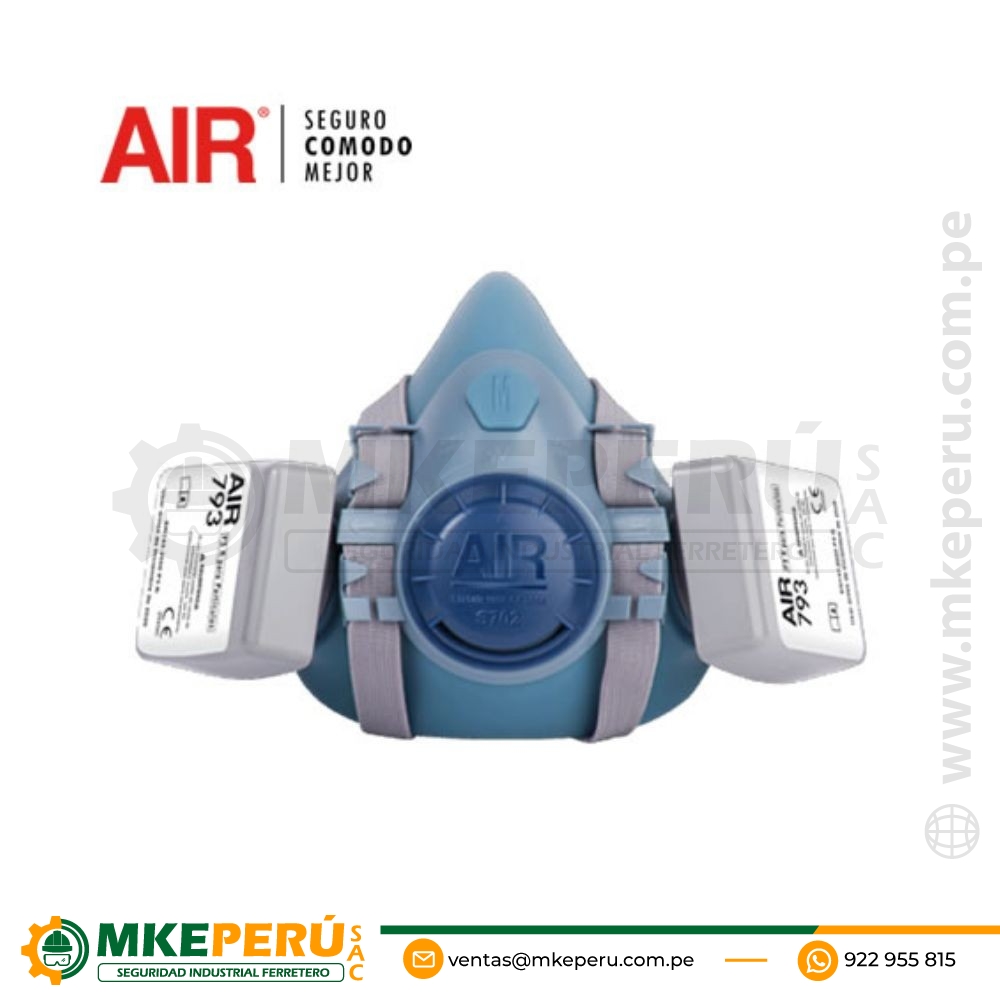 RESPIRADOR MEDIA CARA S700 -AIR
