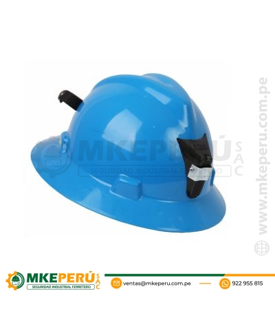 Casco MSA con Portalámpara V-GARD