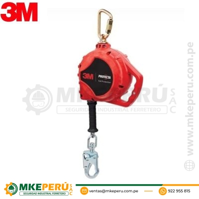 Bloque Retráctil 3M Protecta de 20 pies 3590517 – Rebel