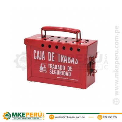 Caja de Bloqueo Grupal Brady