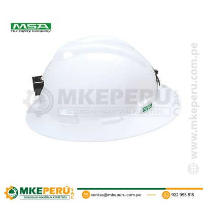 Casco-Minero-con-Porta-Lampara-Blanco-MSA