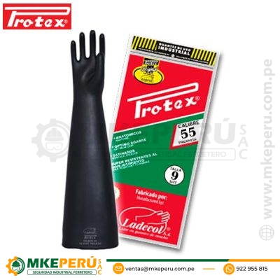 Guante De Jebe Protex Calibre 55