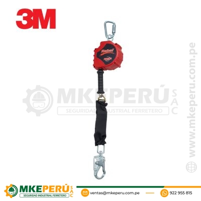 Bloque Retráctil Rebel 3590019 de 15ft 4.5 mt 3M Protecta