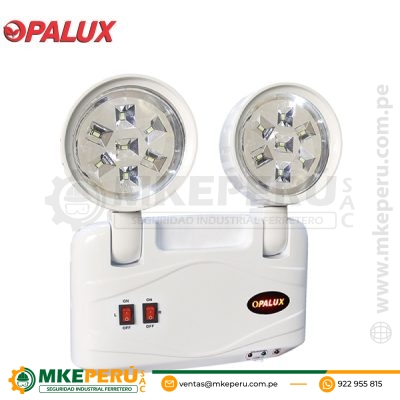 Luz de Emergencia Opalux 9101 de 8 hrs