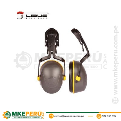 Orejeras Libus L-340 Adaptable a Casco c/Gris