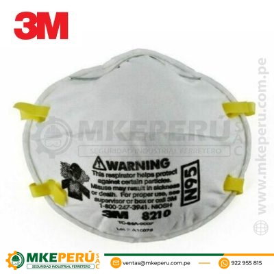 Respirador 3M 8210 N95