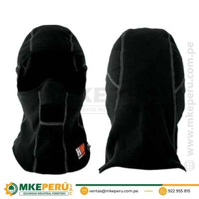 Balaclava Hardword no wind negro impermeable