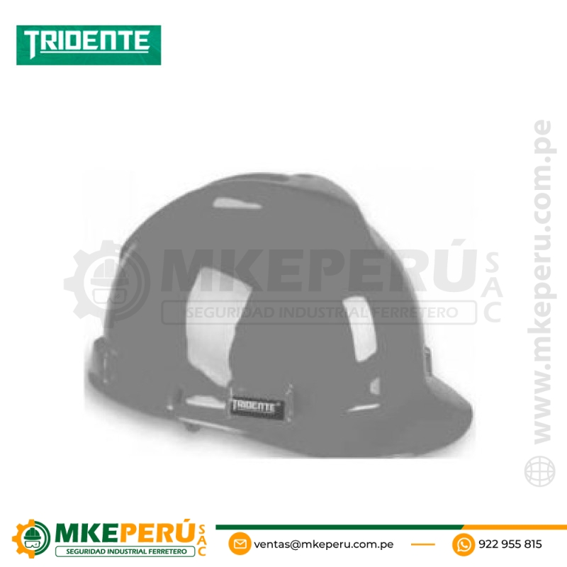 Casco Tridente Jockey Plomo