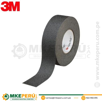 Cinta Antideslizante Negra 3M-2″Safety Walk 610