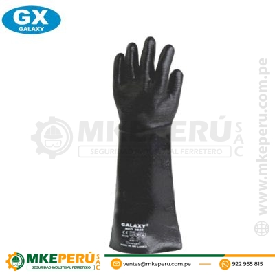 GUANTES NEOPRENE GALAXY NEO 3845 CORRUGADO DE 18″