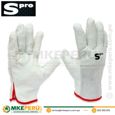 Guantes De Badana Blanco Spro