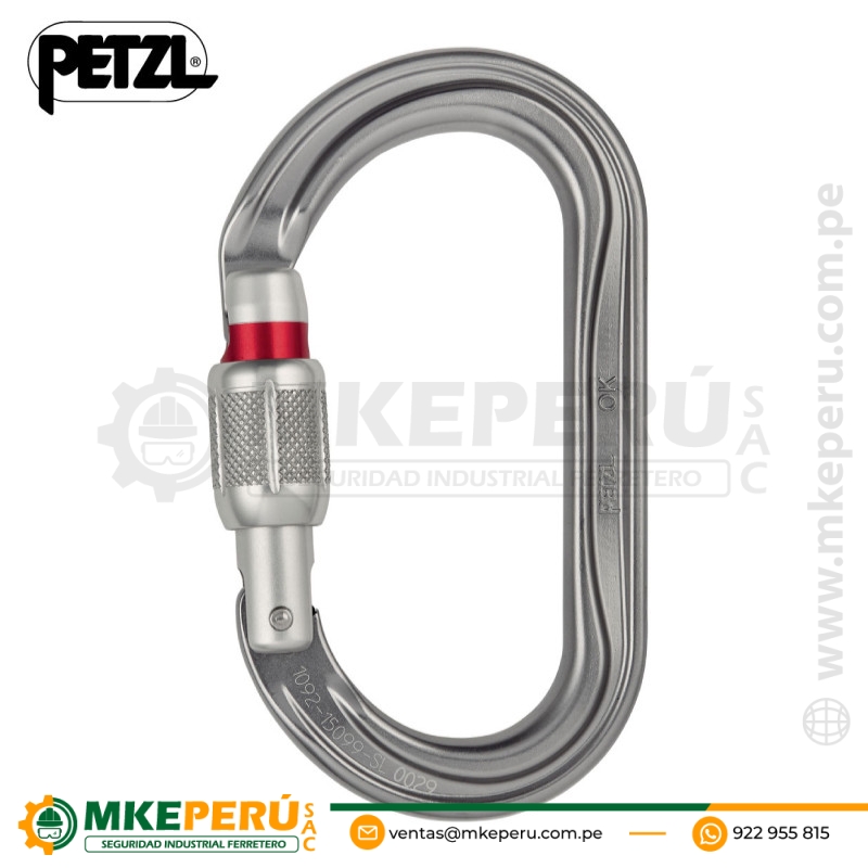 Mosquetón OK Petzl (M33A SL)