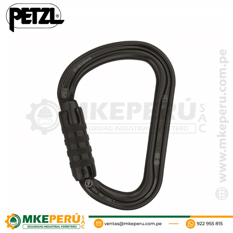 Mosquetón WILLIAM Petzl (M36A TLN)