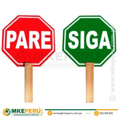 Paleta Pare Y Siga