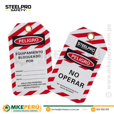 Tarjeta de bloqueo SteelPro