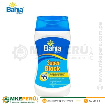 Protector Solar Bahía SPF 55, 110g
