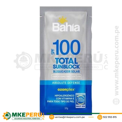 protector solar bahia 100 10g
