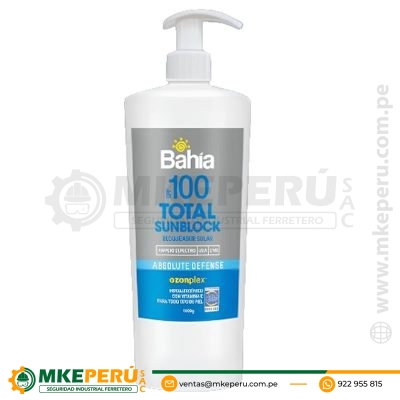 protector solar bahia 100