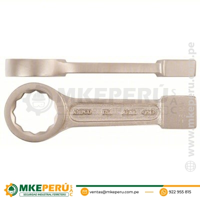 Llave de Golpe plana de 12 Puntas WS-2-15/16 de Bronce – AMPCO