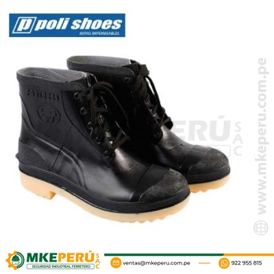 BOTA DE PVC FORTRESS CON PUNTA DE ACERO
