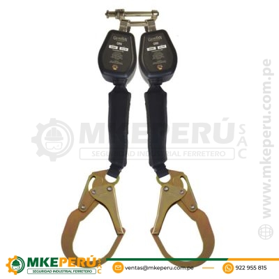 Bloque Retráctil Guardian TWIN GR6 32005 Cinta 6 Pies