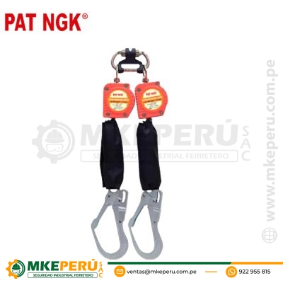 Bloque Retráctil doble HB-1.8N+N de 1.80 mtrs Pat-Ngk