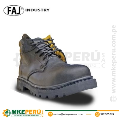 Botin de Cuero Forro Badana con Refuerzo Faj
