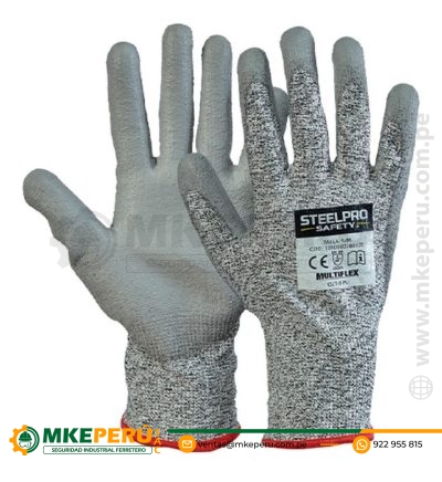 Guante Multiflex Cut-5 PU Steelpro