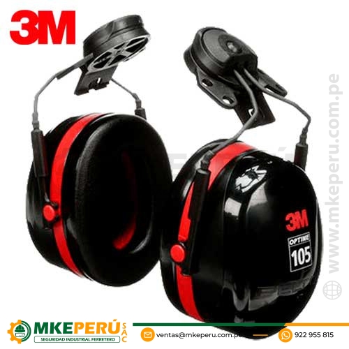 Orejera 3M Peltor H10P3E Adaptable a Casco