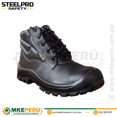 Botín Worker-Steelpro Negro