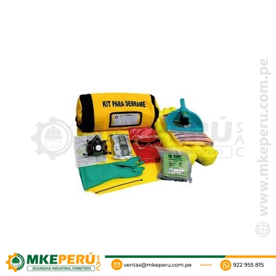 Kit Antiderrame para Químicos Básico de 10 Litros