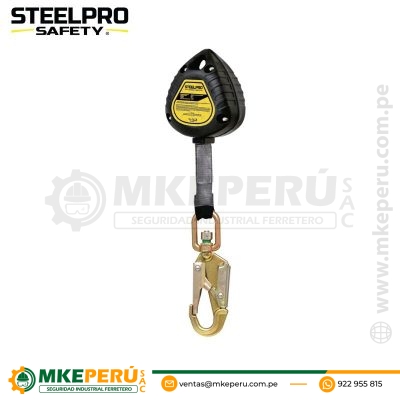 Bloque Retráctil de 2 metros 6FT Steelpro