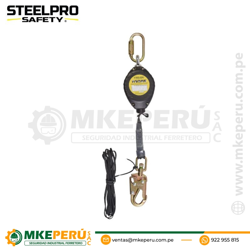 Bloque Retráctil de 3 metros 11FT Steelpro