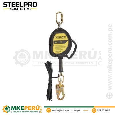 Bloque retráctil de 9 metros 30FT Steelpro