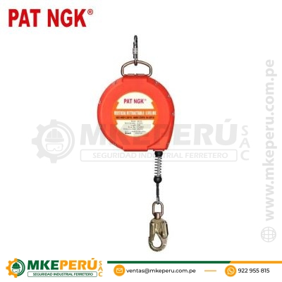 Bloque Retráctil HB-32 de 32 Metros Cable Pat Ngk