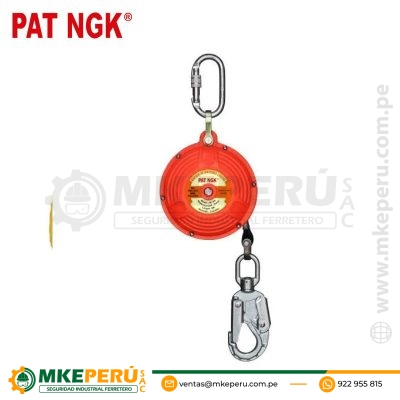 Bloque Retráctil HE-6N de 6mtrs Pat-Ngk