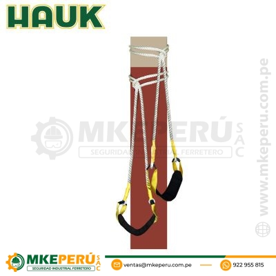 CONECTOR DE ANCLAJE PARA ESCALAMIENTO DE POSTES 2PTPP-HAUK