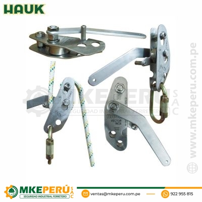 DESCENDEDOR AUTOBLOQUEANTE-TIPO C – VECTOR INOX HAUK- BCVH1