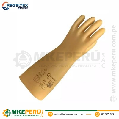 GUANTE DIELECTRICO CLASE 2 17000V – REGELTEX ELECTROVOLT GLE36