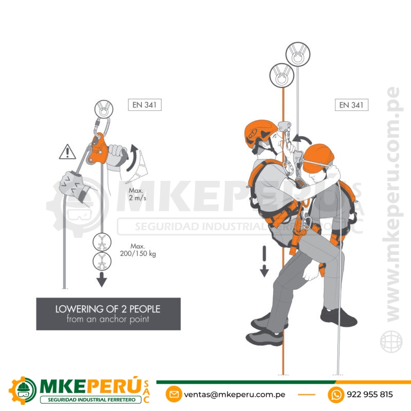Descensor Sparrow 200R-Climbing Technology - Imagen 3