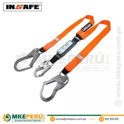Linea de Vida Doble c/absorbedor IN 8021-INSAFE