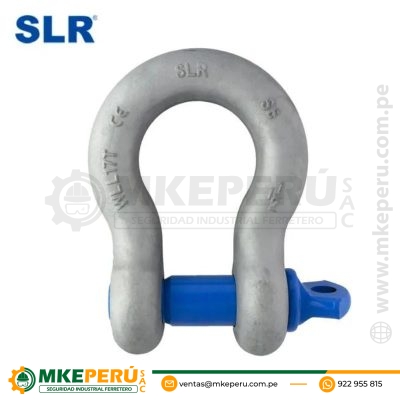 GRILLETE DE ACERO FORJADO ANCLA TIPO LIRA 1 1/2″ G-209 SLR