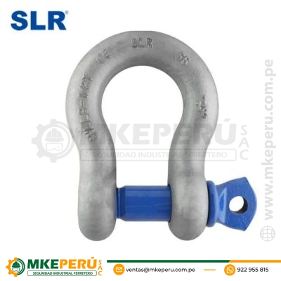 GRILLETE DE ACERO FORJADO ANCLA TIPO LIRA 1 1/8″ G-209 SLR