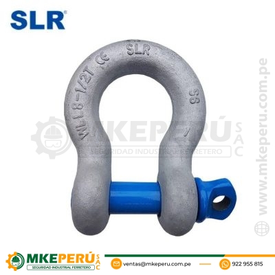 GRILLETE DE ACERO FORJADO ANCLA TIPO LIRA 1/2″ G-209-SLR
