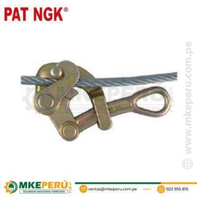 MORDAZA TIPO SAPO P/CABLE MENSAJERO 3 – 14mm 1604-20L PAT NGK