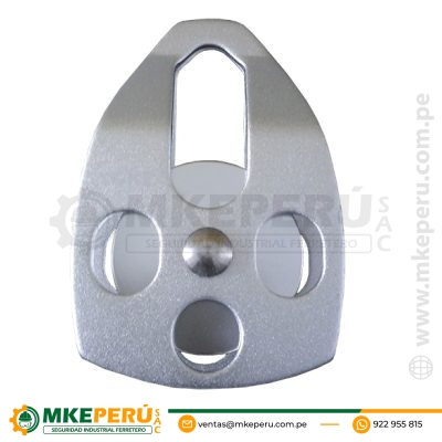 POLEA ALUMINIO SIMPLE MOVIL P/SOGA HASTA 5/8″ N-5330 YOKE